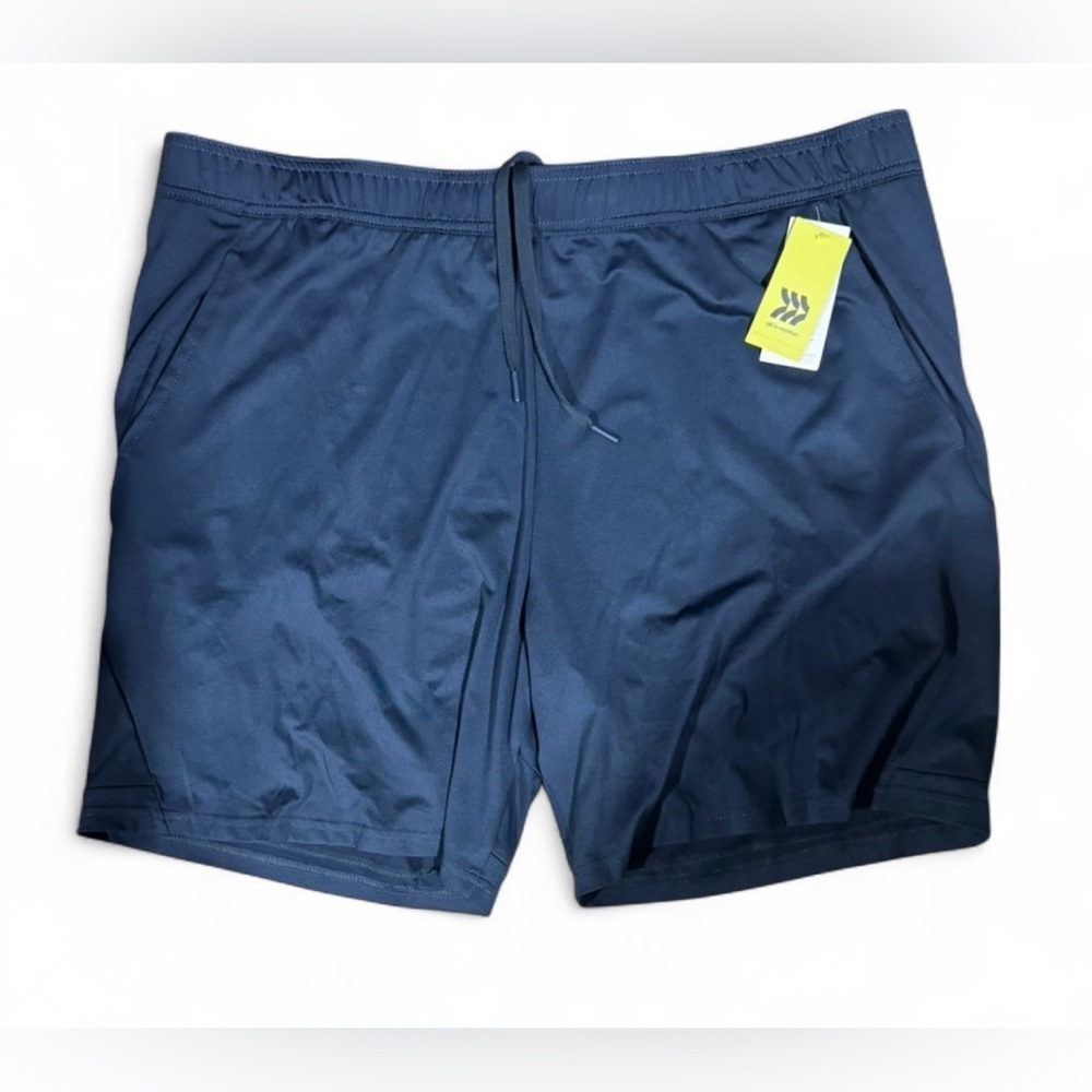 Size XXL Navy Blue Training Shorts